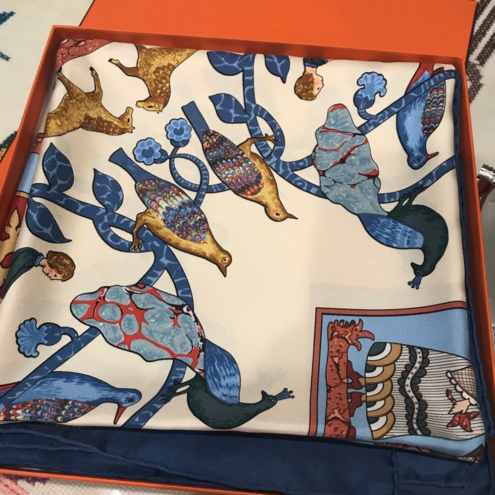 Early America De La Perriere Hermes Carre 90